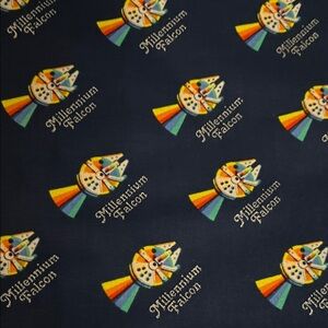 Star Wars Millennium Falcon Fabric, 45 in wide, 3.5 yards, 100% cotton, NWOT